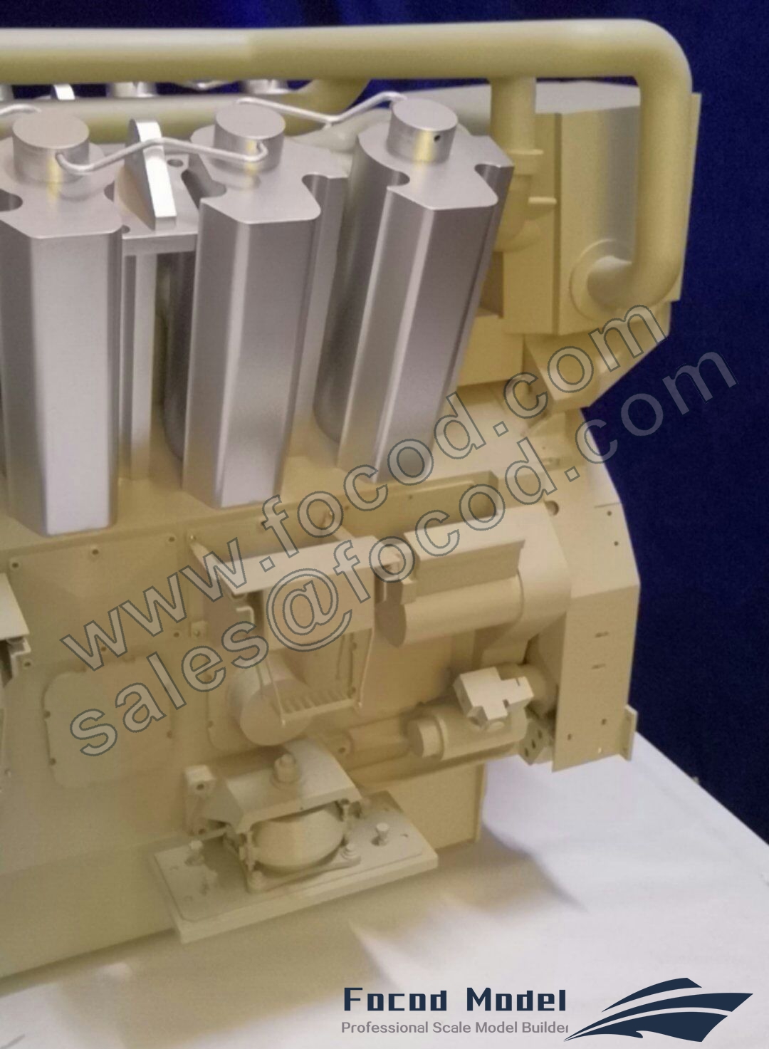 custom made model of engine model